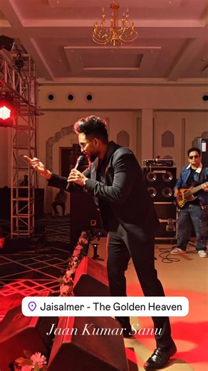 A voice that stands out. A performer who owns the stage. 🔥🎤 JAAN KUMAR SANU is pure energy — a true live wire with an outstanding vocal tone and effortless versatility. This is what real talent looks and sounds like. #livesinger #jaankumarsanulive #weddingsangeet #JaanKumarSanu #playbacksinger | Pankaj Bagrecha