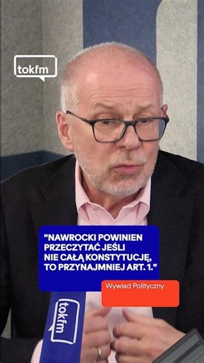 "Karol Nawrocki should read the Constitution"