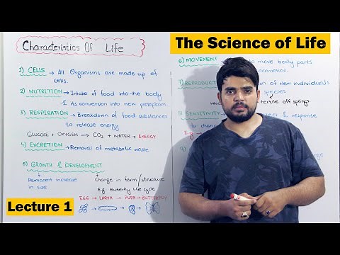 Characteristics of life | The Science of Life | O Level Biology