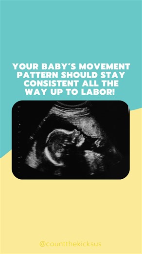 2.7K views | Those movements sure do get strong, but your baby’s movement pattern should stay consistent all the way up to labor! Video Credit: sierrawilson410 #CountTheKicks #HealthyBirthDay #StillbirthPrevention #EveryKickCounts #Stillbirth #MovementMonitoring #ThirdTrimester #FetalMovements #BabyKicks | Count the Kicks | Facebook