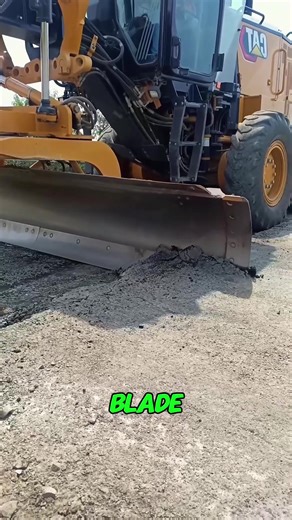 Is a motor grader really for road maintenance?#MotorGrader #RoadMaintenance #HeavyEquipment #ConstructionLife #Engineering #Asphalt #MachineWork #Satisfying