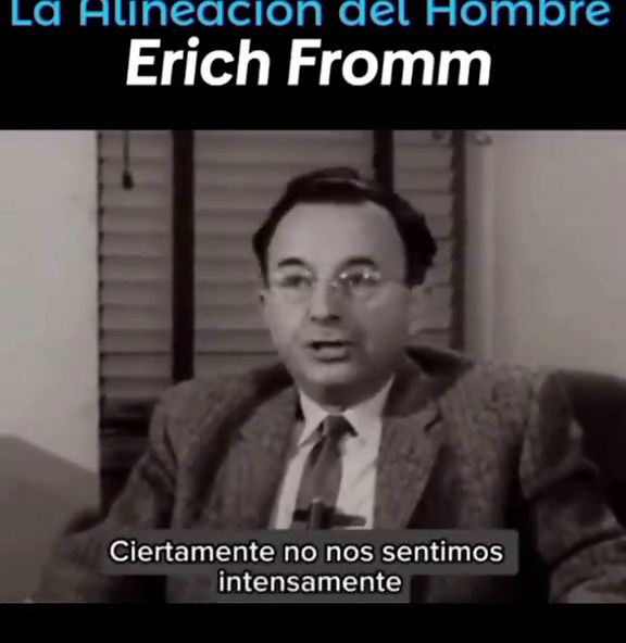 𝙀𝙧𝙞𝙘𝙝 𝙁𝙧𝙤𝙢𝙢 y la Alienación de los Seres Humanos #erchfromm #alienacion #conciencia #concienciasocial #elclubdelosolvidados
