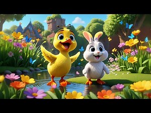 The Flappy Ducky Adventure | Fun Kids Song | Toddler Learning Rhyme