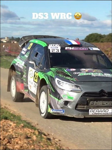 #passagedujour Citroën DS3 WRC puissante et redoutable sur tous terrains 🏎️🤯