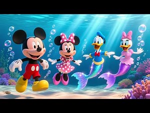 🌊✨ Mickey Mouse & Friends: The Great Mermaid Play Adventure ✨🌊