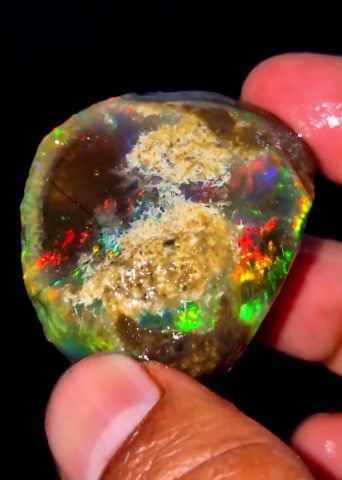 Natural Ethiopian Fire Opal Rough Raw Opal Pendant Flashy Multi Color Opal Rings Uncut Loose Opal Rough Making for Rings, 176 CTS - Etsy