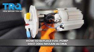 How to Replace Fuel Pump 2002-2006 Nissan Altima