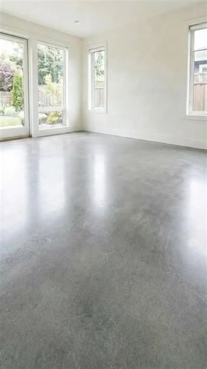 Material Build Safe on Instagram: "A Beautiful Combination Of Transparent Resin And White stones #epoxyfloors #decor #home"