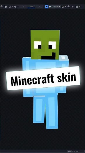 🎨Drawing a NEW skin #Minecraft #CaptainWurm 🦜