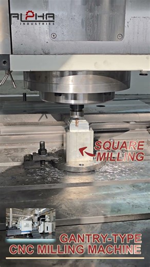 Gantry-Type CNC Milling Machine | Heavy-Duty Precision Machining for Large Parts | ALPHA