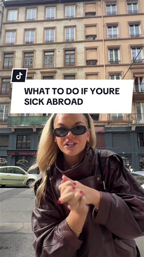 how to not lose your mind if you get sick abroad🙂‍↕️ #francetravel #fulltimetravel #traveltips #solotravel #traveladvice
