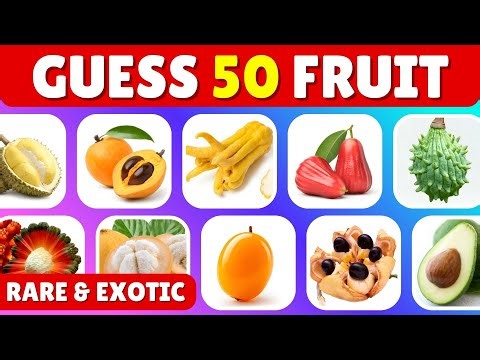 Guess the Fruit in 3 Seconds 🍍🥭 | Fun Food Quiz Challenge