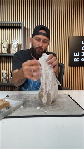 Cleaning a pair of COOKED On Clouds