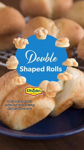 Delicious Double Rolls Recipe with Rhodes Rolls for Thanksgiving!