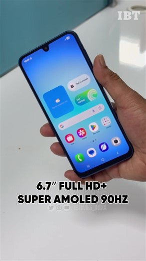 Samsung’s latest addition to its A-series — the Galaxy A17 5G — is here and it comes with Galaxy AI and a fast-charging adapter inside the box. 📦 Here's a first look at Samsung's new sub-Rs 30,000 smartphone. Samsung #SamsungGalaxyA17 #5GSmartphone #Unboxing | International Business Times India