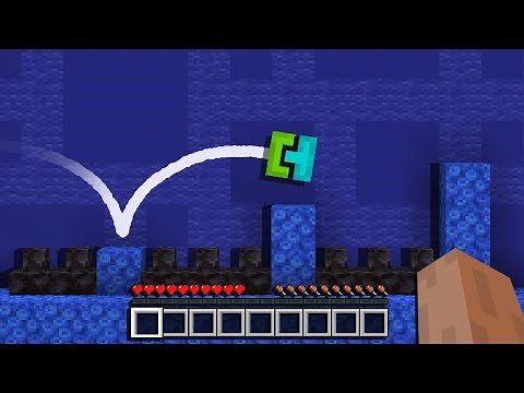 I Built Working Geometry Dash in Minecraft