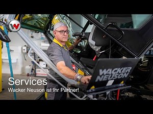 Wacker Neuson Services: Maschinen-Checks für eine lange Lebensdauer