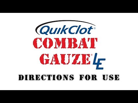 QuikClot Combat Gauze LE - DFU