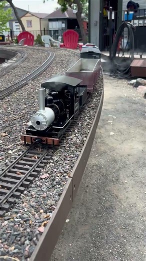 Accucraft live steam Ruby @coloradorailroadmuseum #modeltrains #colorado #gscale #dgrs #trending