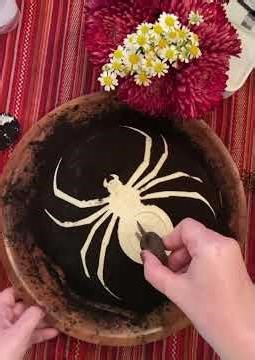 Creating a Spider-Themed Bread with Stencil Art