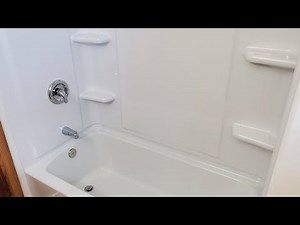 remove and replace fiberglass tub enclosure