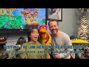 We Met The Fraggles At the Jim Henson Creature Shop! Fraggle Rock: Back to the Rock Season 2