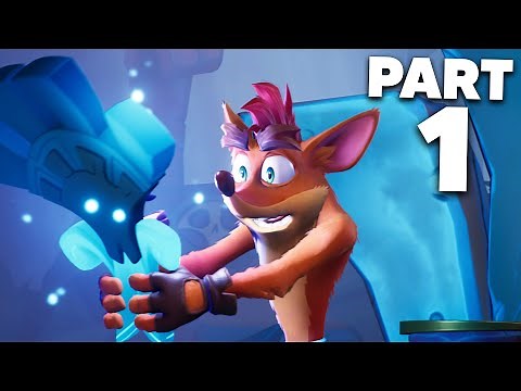 CRASH BANDICOOT 4 Gameplay Walkthrough Part 1 - INTRO (Full Game) 4K PS4 Pro