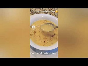 How to make corn and potato soup