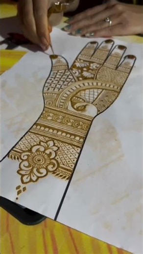 New mhendi design #mehndi #henna 🤞🏻🧿💖