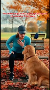 The Lifesaving Sprint: Dog Drags Backpack 🎒 20 yards for the inhaler #DogSavesOwner #herodog #protectivedog #dogswithheart | Dogs With Pure Heart