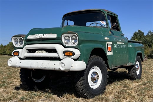 No Reserve: 1958 GMC 100 NAPCO Powr-Pak 4x4 4-Speed