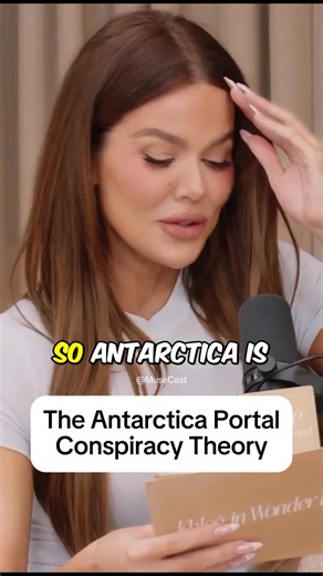 The story about the traumatized researchers is chilling #antarctica #conspiracytheories #khloekardashian #podcast #fyp