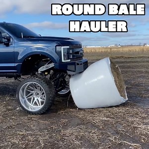 1.3M views · 2.4K reactions | The AnyLevelLift Round Bale Hauler and Parallel Parker | Whistlindiesel | Facebook