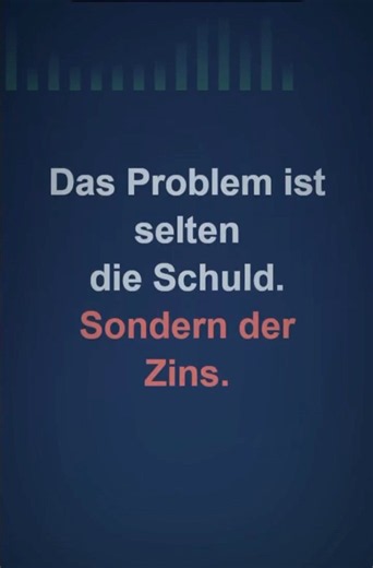 Sind Schulden wirklich immer schlecht?