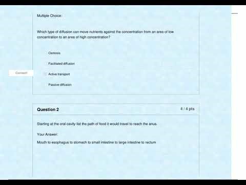 BIOD 121 MODULE 2 EXAM M2 ESSENTIALS IN NUTRITION 20242025 WITH COMPLETE QUESTIONS AND CORRECT ANSWE