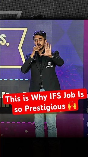The main Reasons why IFS Job is so Prestigious! 😳 #upsc #upscmotvation #physicswallah