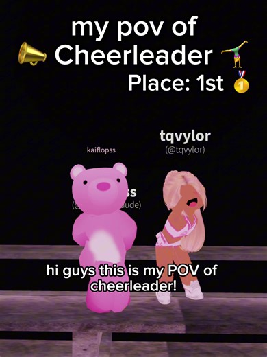 THIS WAS SO FUN! #fyp #viral #roblox #dancemoms #cheerleader | dance