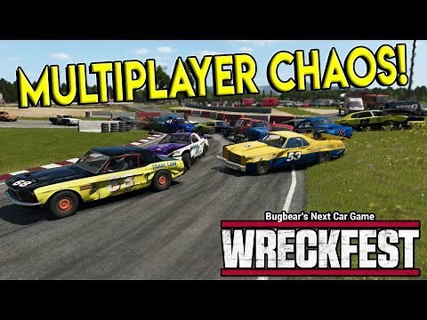INSANE MULTIPLAYER DERBY & RACES! - Next Car Game: Wreckfest Gameplay - Wrecks & Races