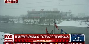 Tennessee road crews battled 6 inches of snow in areas | Latest Weather Clips | FOX Weather