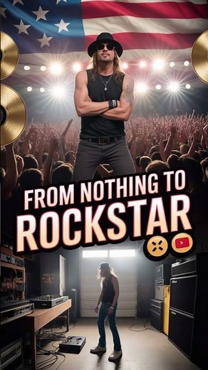 How Kid Rock Became a Music Legend 🔥 | From Nothing to Fame | #Shorts