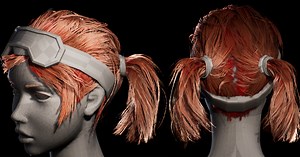 CGMA Student Project: Hair for Games