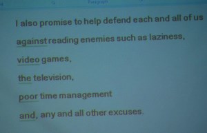 Betsy Ross Students Enter Reading Boot Camp