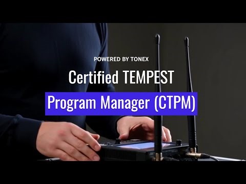 Certified TEMPEST Program Manager (CTPM) Certification | Tonex Training
