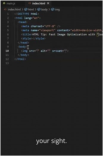 Speed Up Your Website with Loading Attributes | HTML & CSS Tip