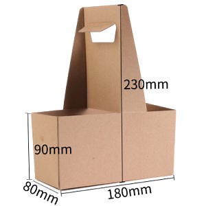 [Hot Item] Beer Carrying Case/Paper Tray Customized Paper Tray Packaging & Printing Food Container Packing