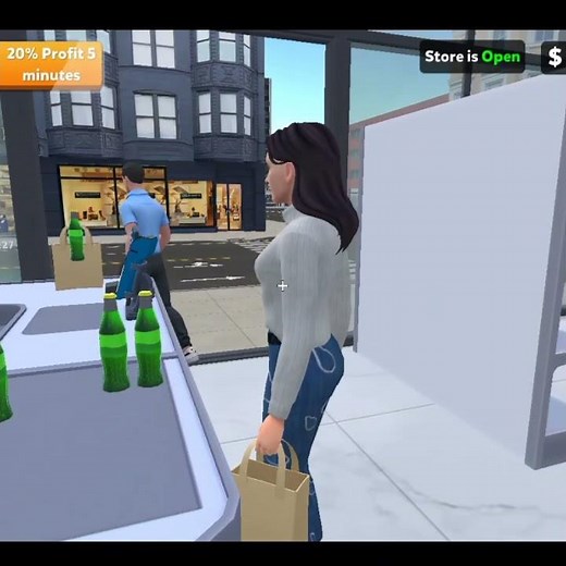 SUPERMARKET SIMULATOR GAMEPLAY.........