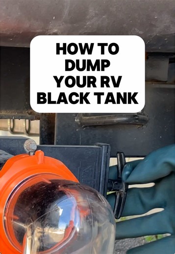 How to Dump Your RV Black Tank Safely and Easily