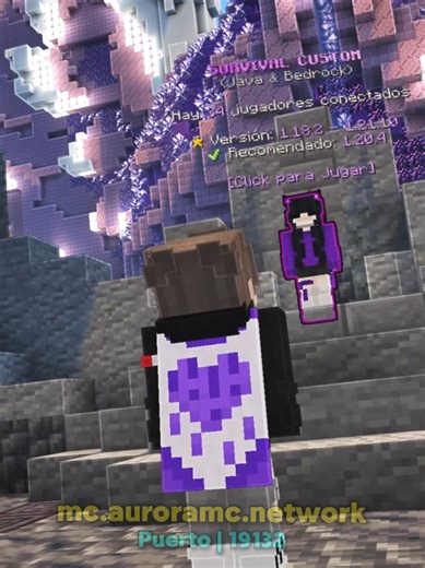 Explora AuroraMC: El Mejor Servidor Survival Custom