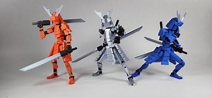 Pax Six "the Samurai" 1.5x Scale Dummy 13 Action Figure 3D Printed FULLY ASSEMBLED - Etsy