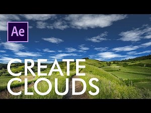 Fake Clouds Timelapse in After Effects - اردو / हिंदी